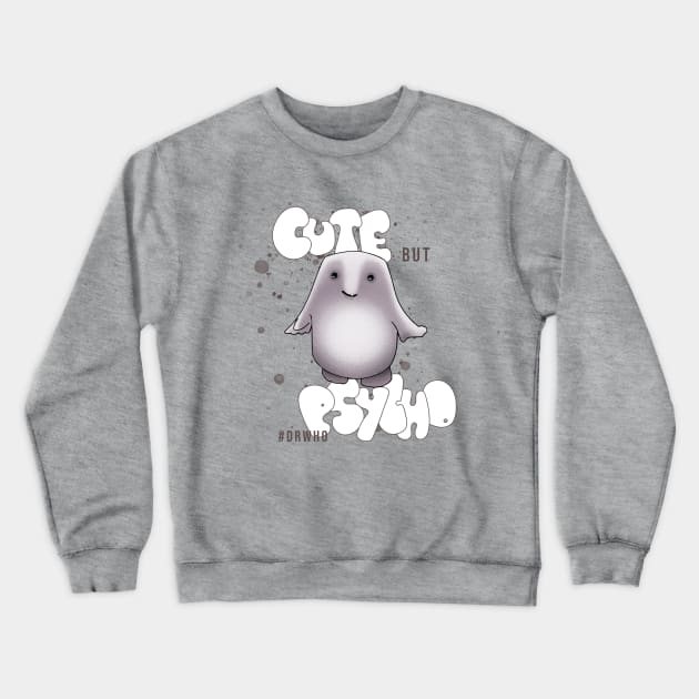 cute adipose: beware! Crewneck Sweatshirt by novacaine